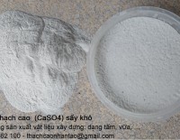 Thạch cao khan CaSO4.0,5H2O